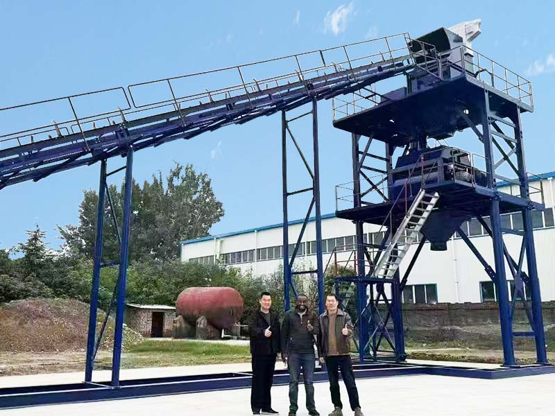 MHZS90 станция смесителя без фундамента