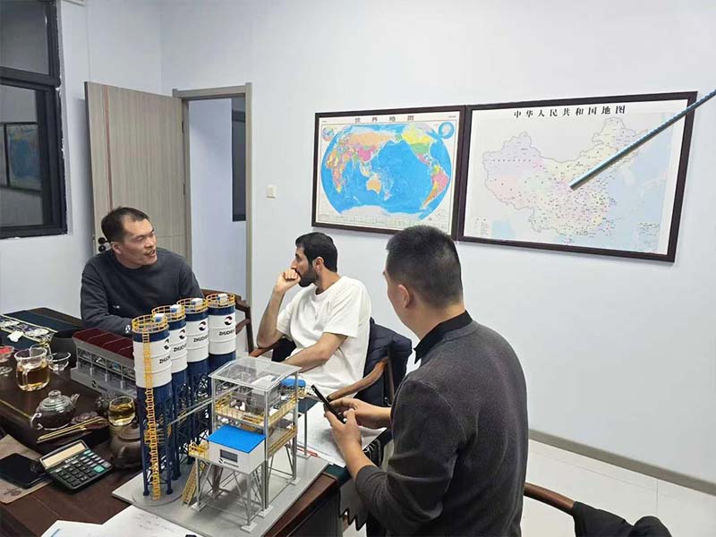 MHZS90 станция смесителя без фундамента