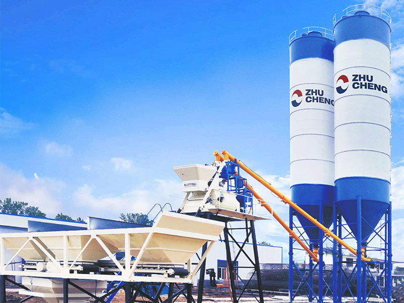 HZS50 бетонная смесительная станция
