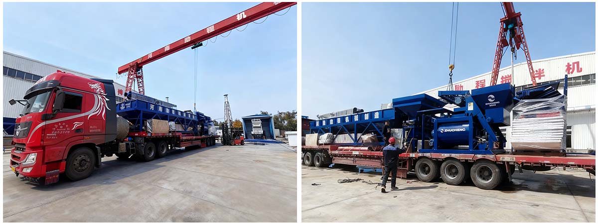 16-й бетонный завод отправляется в Узбекистан