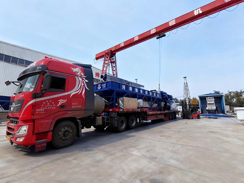 16-й бетонный завод отправляется в Узбекистан