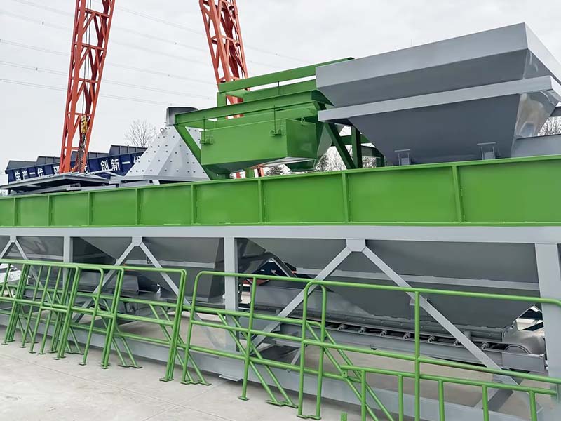 17-й бетонный завод HZS50 в Узбекистан